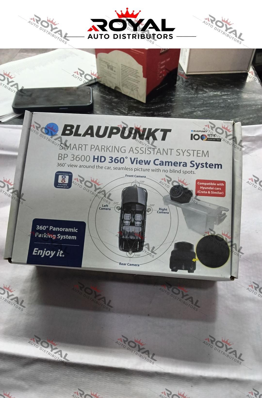 360° Surround View Camera System — Blaupunkt BP 3600